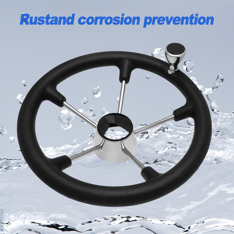 13.5’’ 5-Spoke Stainless Steel - đánh giá và giá Fishing Boat Steering Wheel