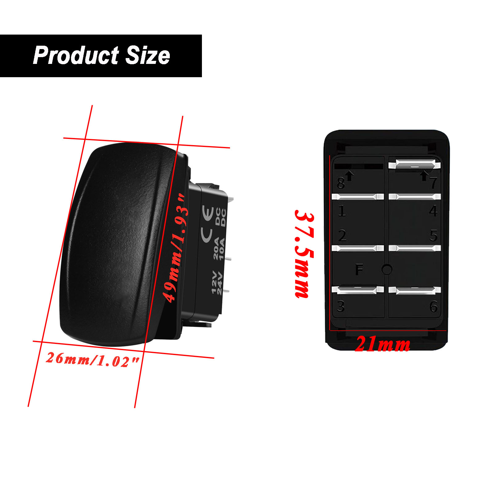 12V/24V Waterproof Backlit Mar - đánh giá và giá Fishing Boat Anchor