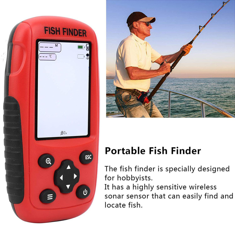 Fish finder wireless Wireless  - đánh giá và giá Fishing Boat Depth Finder