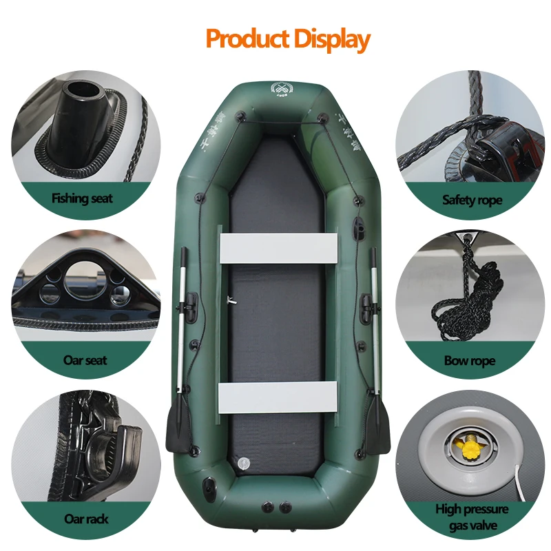 1.75~3.6m Green Fishing Kayak  - đánh giá và giá Fishing Boat Trailer