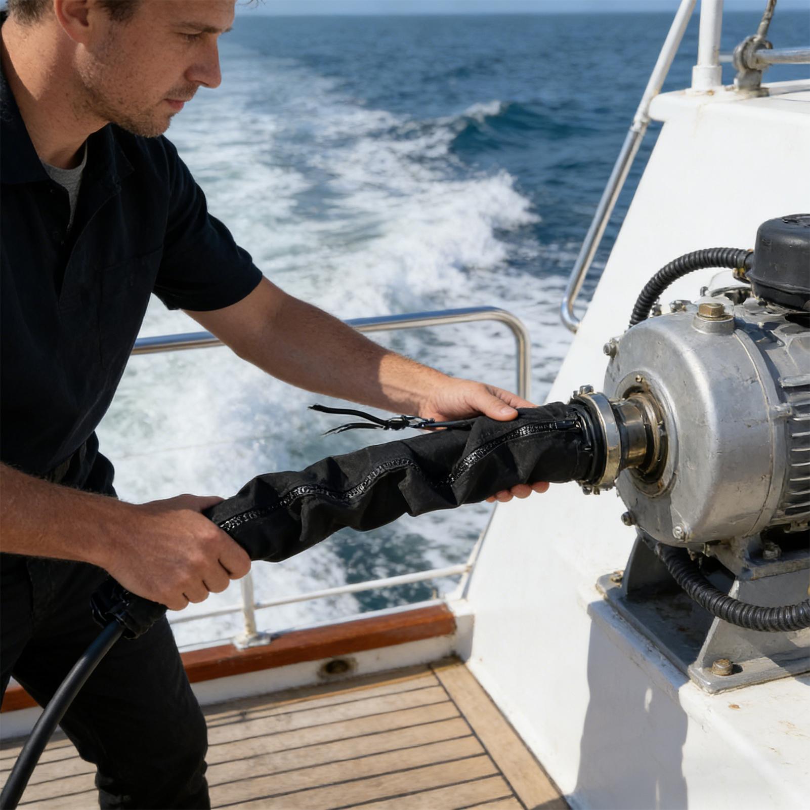 Outboard Rigging Sleeve 48 Inc - đánh giá và giá Fishing Boat Trolling Motor