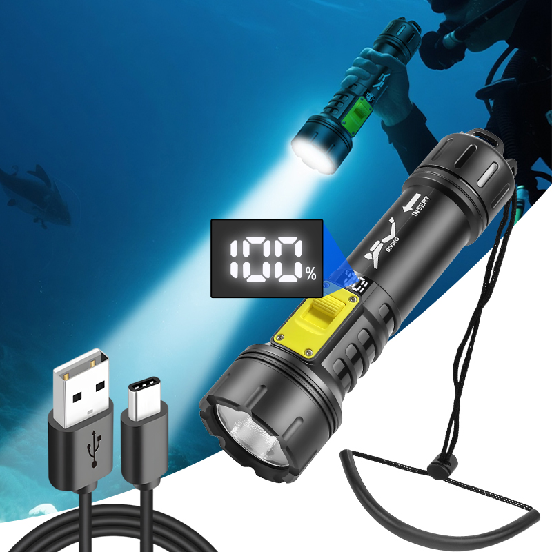 New XHP70 Diving Flashlight IP - đánh giá và giá Fishing Boat Cover
