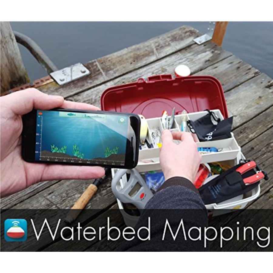 Portable wireless Bluetooth fi - đánh giá và giá Fishing Boat Depth Finder