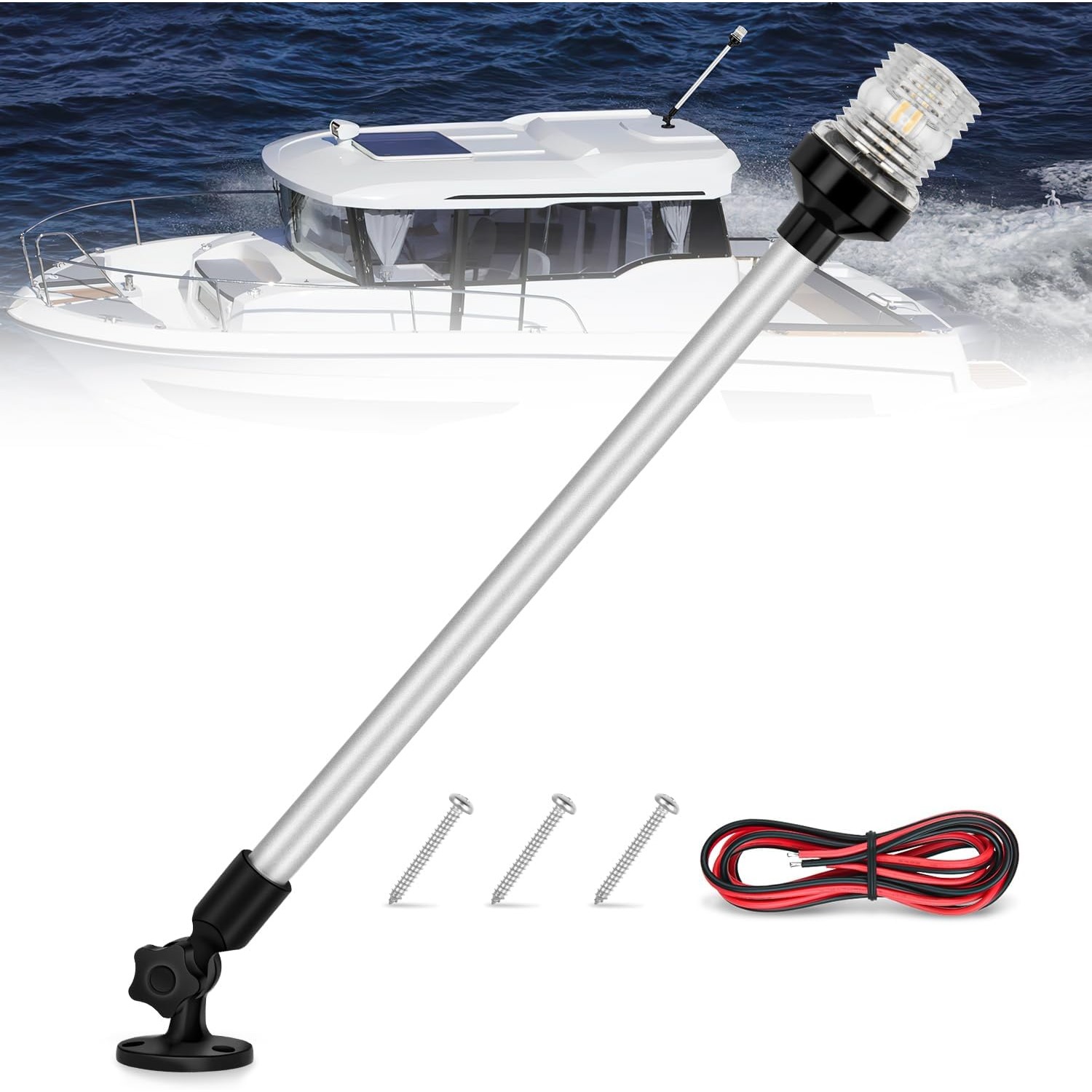 Nilight Marine Boat Stern Ligh - đánh giá và giá Fishing Boat Navigation Light