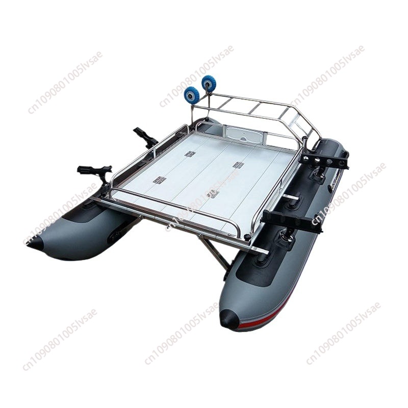 Aluminium Deck PVC Pontoon 1/2 - đánh giá và giá Fishing Boat Aluminum