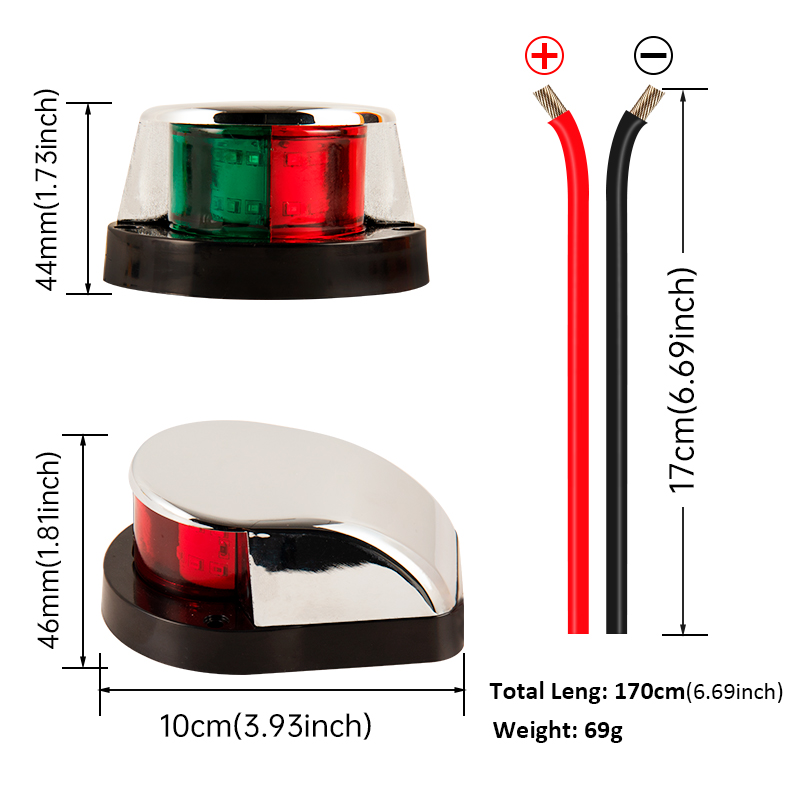 12V LED Marine Navigation Ligh - đánh giá và giá Fishing Boat Navigation Light