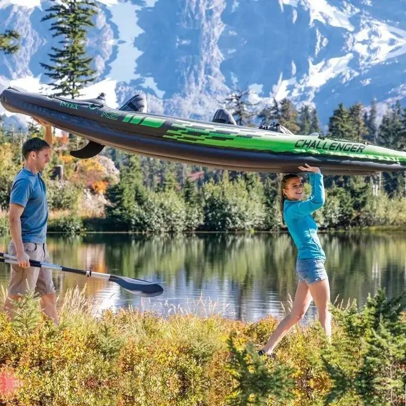 1/2 Person Kayaker Inflatable  - đánh giá và giá Fishing Boat Inflatable