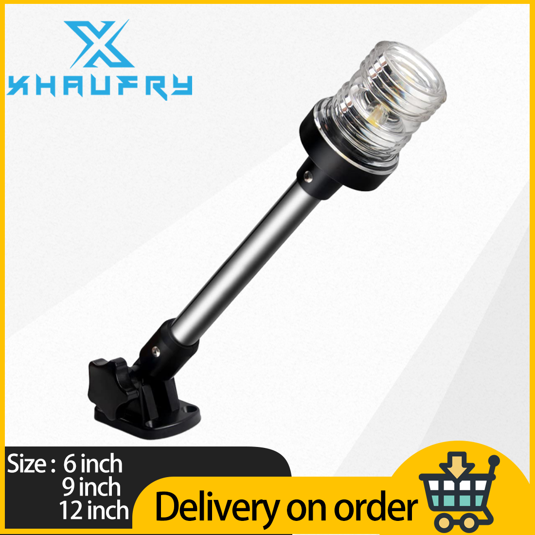 360 Degree White LED Fold Down - đánh giá và giá Fishing Boat Anchor