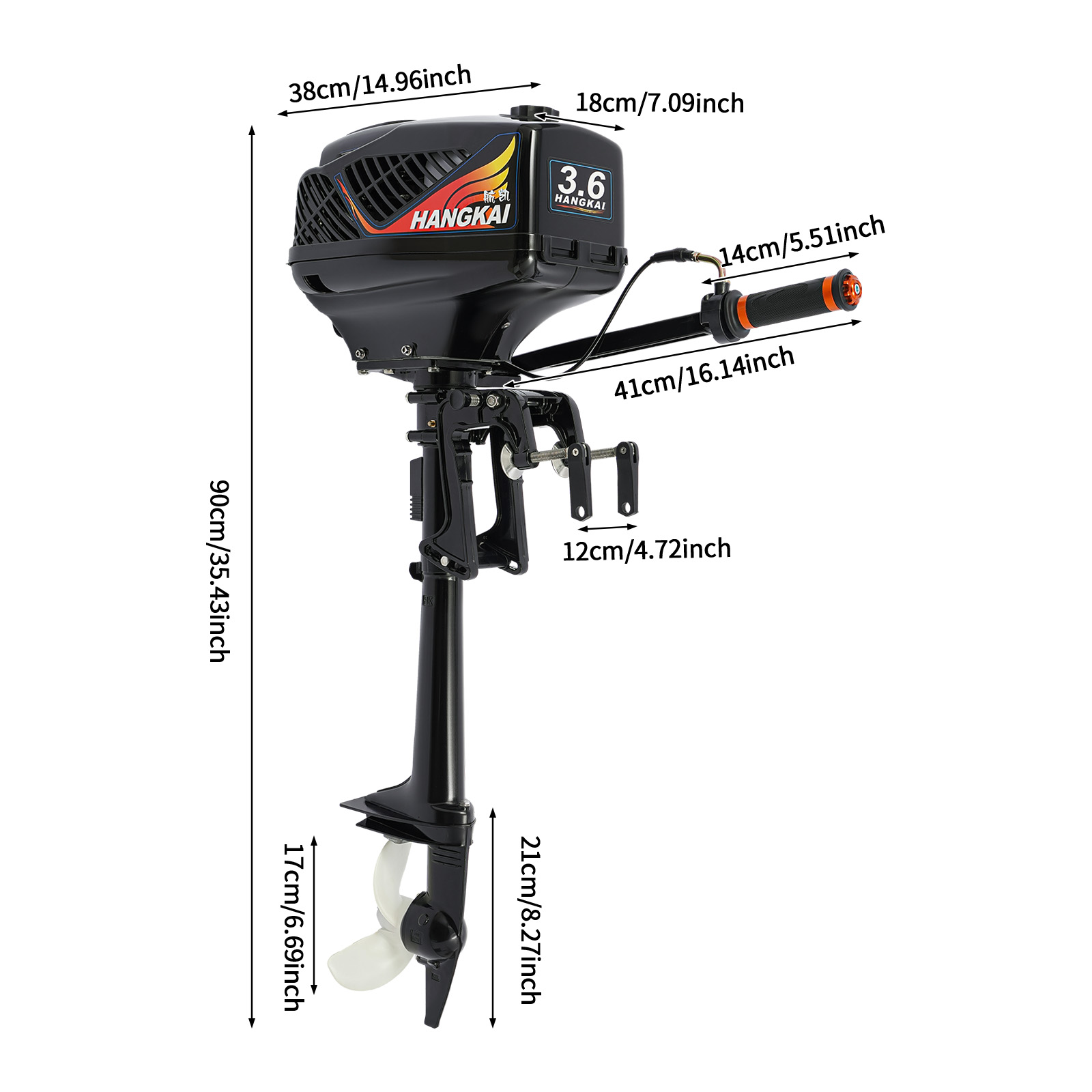 Outboard Motor, Gasoline Outbo - đánh giá và giá Fishing Boat Trolling Motor