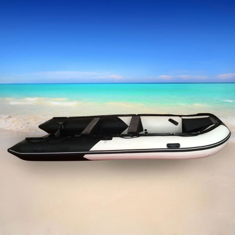 Thickened PVC 4.7 m 9-seat Res - đánh giá và giá Fishing Boat Inflatable