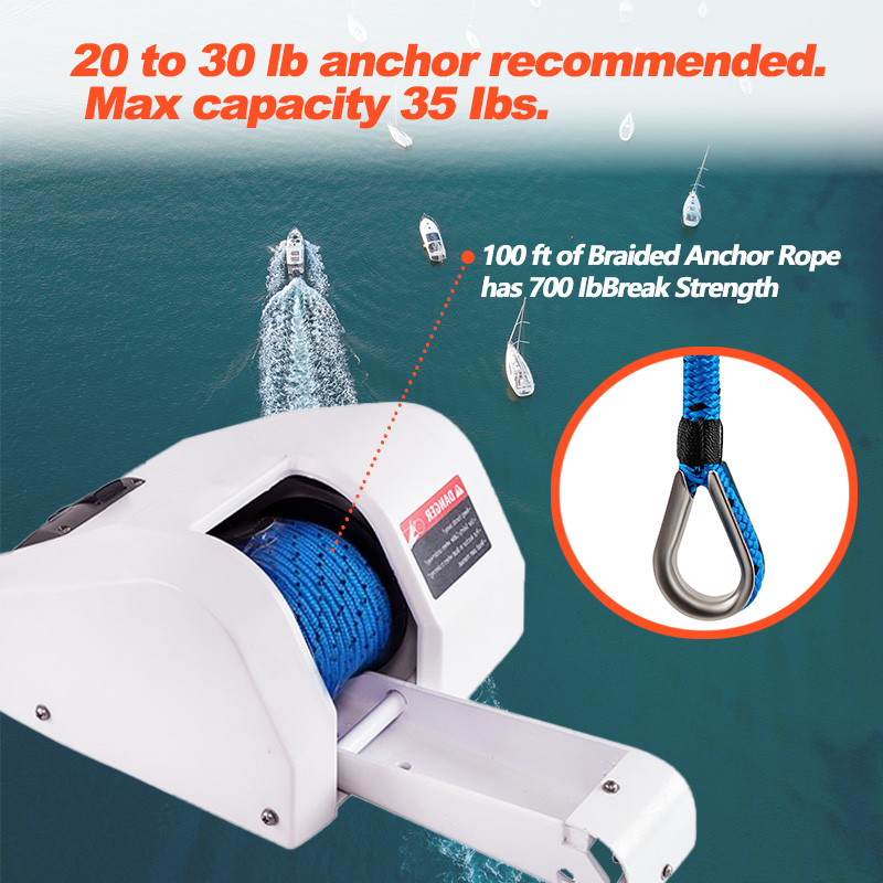 Electric Anchor Winch for Pont - đánh giá và giá Fishing Boat Anchor